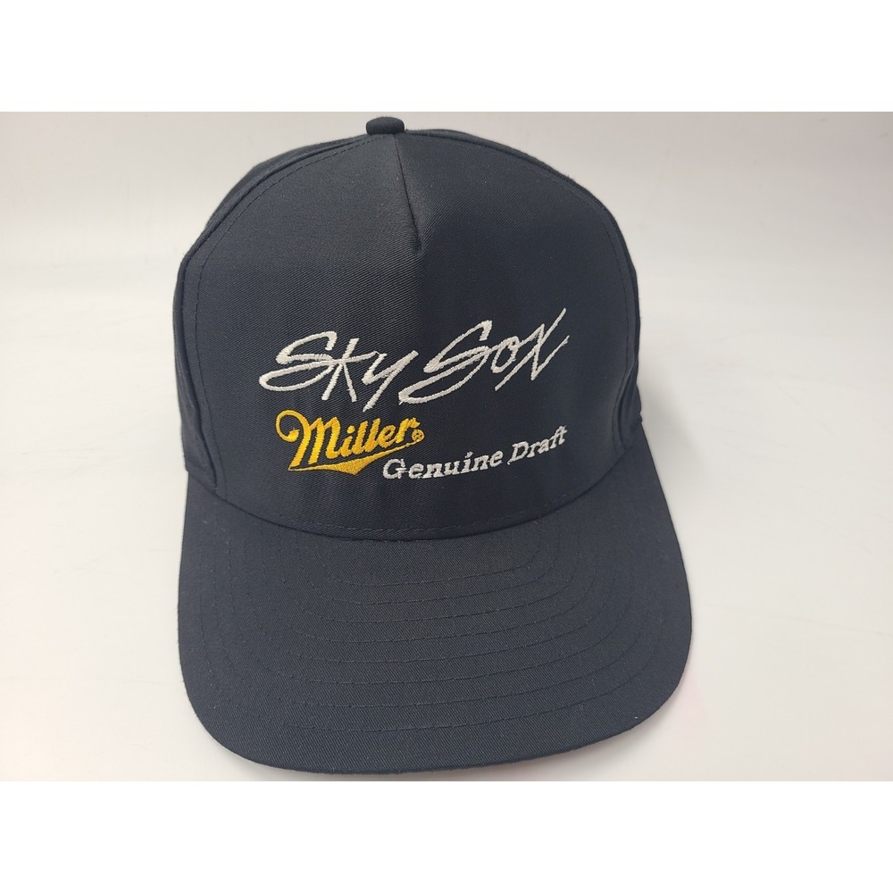 Vintage Colorado Springs Sky Sox Miller Genuine Draft Snapback Hat Cap Men MiLB